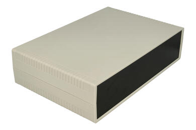 Enclosure; desktop; for instruments; G756; ABS; 300mm; 200mm; 75mm; IP54; light gray; black ABS ends; Gainta; RoHS Enclosure; desktop; for instruments; G756; ABS; 300mm; 200mm; 75mm; IP54; light gray; black ABS ends; Gainta; RoHS