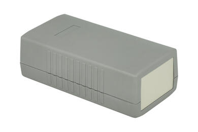 Enclosure; for instruments; G410; ABS; 120mm; 60mm; 40mm; IP54; dark gray; light gray ABS ends; Gainta; RoHS