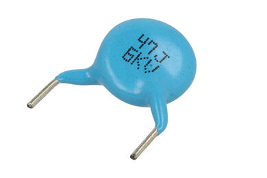 Capacitor; ceramic; 47pF; 6kV; 10mm; through-hole (THT); 5%; bulk; -25...+85°C; CC3JSL470JBSC04; Dongil; RoHS Capacitor; ceramic; 47pF; 6kV; 10mm; through-hole (THT); 5%; bulk; -25...+85°C; CC3JSL470JBSC04; Dongil; RoHS