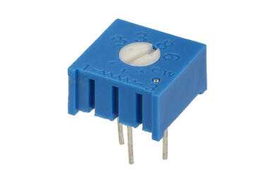 Potentiometer; mounting; horizontal; single turn; 3386P-203; 20kohm; linear; 10%; 0,5W; through-hole (THT); cermet; 3386; Bochen; RoHS Potentiometer; mounting; horizontal; single turn; 3386P-203; 20kohm; linear; 10%; 0,5W; through-hole (THT); cermet; 3386; Bochen; RoHS