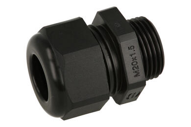 Cable gland; 19000005185; polyamide; IP68; black; M20; 10÷14mm; 20,2mm; with metric thread; Harting; RoHS Cable gland; 19000005185; polyamide; IP68; black; M20; 10÷14mm; 20,2mm; with metric thread; Harting; RoHS