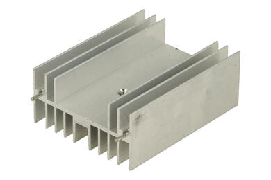 Radiator; DY-KY/5; z otworem; z 2 pinami do druku; naturalny; 50mm; H; 5,4K/W; 40mm; 20mm Radiator; DY-KY/5; z otworem; z 2 pinami do druku; naturalny; 50mm; H; 5,4K/W; 40mm; 20mm