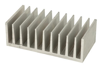 Heatsink; C10033-R/5; plain; 50mm; ribbed; 100mm; 33mm; Firma Piekarz Heatsink; C10033-R/5; plain; 50mm; ribbed; 100mm; 33mm; Firma Piekarz