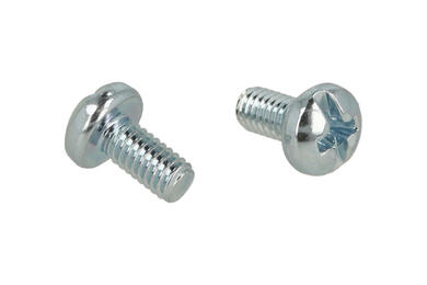 Screw; WKKM255; M2,5; 5mm; 7mm; spherical; slotted; philips (+); galvanised steel; BN1435 Screw; WKKM255; M2,5; 5mm; 7mm; spherical; slotted; philips (+); galvanised steel; BN1435