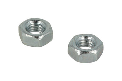 Nut; NOM432; M4; 0,7; 3,2mm; 3,2mm; galvanised steel; BN117; RoHS Nut; NOM432; M4; 0,7; 3,2mm; 3,2mm; galvanised steel; BN117; RoHS
