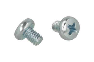 Screw; WWKM34; M3; 4mm; 6mm; cylindrical; philips (+); galvanised steel; RoHS Screw; WWKM34; M3; 4mm; 6mm; cylindrical; philips (+); galvanised steel; RoHS