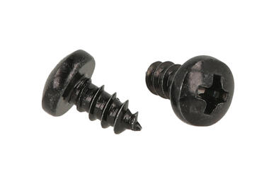 Screw; WWK2965C; 2,9; 6,5mm; 8,5mm; cylindrical; philips (+); galvanised steel; blackened
