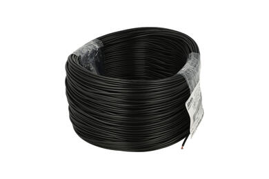 Przewód; montażowy; H05V-K (LgY); 1 żyła; linka; Cu; 0,75mm2; czarny; PVC; -40...+70°C; 300/500V; zwój 100m; Zamel Cet; RoHS; 2,7mm; 1x0,75mm2 Przewód; montażowy; H05V-K (LgY); 1 żyła; linka; Cu; 0,75mm2; czarny; PVC; -40...+70°C; 300/500V; zwój 100m; Zamel Cet; RoHS; 2,7mm; 1x0,75mm2