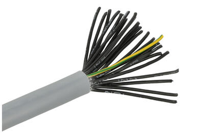 Wire; mains; JZ-500; 25G0,5mm2; stranded; Cu; gray; round; PVC; 12,6mm; 500V; Helukabel; RoHS Wire; mains; JZ-500; 25G0,5mm2; stranded; Cu; gray; round; PVC; 12,6mm; 500V; Helukabel; RoHS