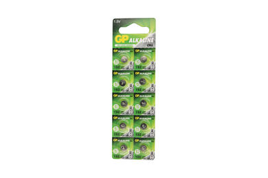 Bateria; alkaliczna; AG3 / LR41 / LR736; 1,5V; 24mAh; blister; fi 7,9x3,6mm; GP Batteries; LR41; AG3; R736 Bateria; alkaliczna; AG3 / LR41 / LR736; 1,5V; 24mAh; blister; fi 7,9x3,6mm; GP Batteries; LR41; AG3; R736