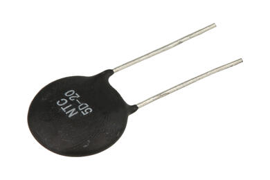 NTC thermistor; protective; NTC5D-20; 5ohm; 7A; through-hole (THT); diam.22mm; 7,5mm; -55...+200°C; Vatronics; RoHS NTC thermistor; protective; NTC5D-20; 5ohm; 7A; through-hole (THT); diam.22mm; 7,5mm; -55...+200°C; Vatronics; RoHS