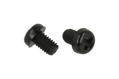 Screw; KLS8-0318-PF-M4-06B; M4; 6mm; 8,5mm; cylindrical; philips (+); nylon; black; KLS; RoHS Screw; KLS8-0318-PF-M4-06B; M4; 6mm; 8,5mm; cylindrical; philips (+); nylon; black; KLS; RoHS