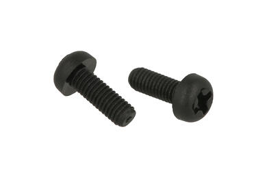 Screw; KLS8-0318-PF-M3-08B; M3; 8mm; 10,5mm; cylindrical; philips (+); nylon; black; KLS; RoHS Screw; KLS8-0318-PF-M3-08B; M3; 8mm; 10,5mm; cylindrical; philips (+); nylon; black; KLS; RoHS