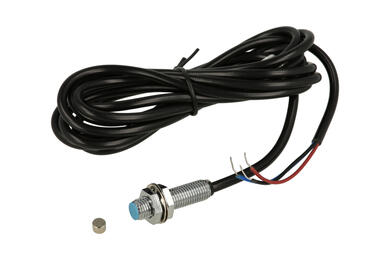 Sensor; Hall-effect; proximity; SM8-31010PA; PNP; NO; fi 8mm; 10mm; 5÷24V; DC; cylindrical metal; flush type; with 2m cable; Greegoo; RoHS Sensor; Hall-effect; proximity; SM8-31010PA; PNP; NO; fi 8mm; 10mm; 5÷24V; DC; cylindrical metal; flush type; with 2m cable; Greegoo; RoHS
