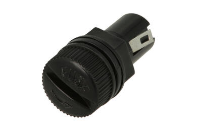 Fuse socket; KLS5-253; diam.5x20mm; panel mounted; 10A; 250V AC; KLS; RoHS Fuse socket; KLS5-253; diam.5x20mm; panel mounted; 10A; 250V AC; KLS; RoHS