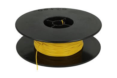 Wire; equipment; LiYv; 1 core; stranded; Cu; 0,14mm2; yellow; PVC; -30...+80°C; 900V; 100m spool; Helukabel; RoHS; 1,1mm; 1x0,14mm2 Wire; equipment; LiYv; 1 core; stranded; Cu; 0,14mm2; yellow; PVC; -30...+80°C; 900V; 100m spool; Helukabel; RoHS; 1,1mm; 1x0,14mm2
