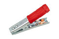 Crocodile clip; K600A; red; 165mm; crimped; 600A; zinc plated steel Crocodile clip; K600A; red; 165mm; crimped; 600A; zinc plated steel