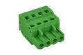 Terminal block; AK3950/04-5; 4 ways; R=5,00mm; 26,3mm; 12A; 300V; for cable; straight; square hole; slot screw; screw; horizontal; 2,5mm2; green; PTR Messtechnik; RoHS Terminal block; AK3950/04-5; 4 ways; R=5,00mm; 26,3mm; 12A; 300V; for cable; straight; square hole; slot screw; screw; horizontal; 2,5mm2; green; PTR Messtechnik; RoHS