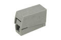 Connector; instalation; 224-101; 1 way; 20,5mm; 24A; 400V; for cable; straight; spring; 0,5÷2,5mm2; grey; Wago; RoHS