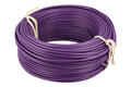 Wire; equipment; H07V-K (LgY); 1 core; stranded; Cu; 1,50mm2; purple; PVC; -40...+70°C; 450/750V; 100m reel; Texsim; RoHS; 3,4mm; 1x1,50mm2 Wire; equipment; H07V-K (LgY); 1 core; stranded; Cu; 1,50mm2; purple; PVC; -40...+70°C; 450/750V; 100m reel; Texsim; RoHS; 3,4mm; 1x1,50mm2