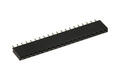 Socket; pin; PBS20S; 2,54mm; black; 1x20; straight; 8,5mm; 3mm; through hole; gold plated; RoHS Socket; pin; PBS20S; 2,54mm; black; 1x20; straight; 8,5mm; 3mm; through hole; gold plated; RoHS