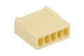 Socket; HU-05; 5 ways; straight; 2,54mm; for cable; RoHS Socket; HU-05; 5 ways; straight; 2,54mm; for cable; RoHS