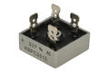 Bridge rectifier; KBPC2510; 25A; 1000V; cube; connectors; FM type 28,3x28,3x11mm; RoHS Bridge rectifier; KBPC2510; 25A; 1000V; cube; connectors; FM type 28,3x28,3x11mm; RoHS