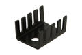 Heatsink; FK231 S; with hole; blackened; 19,1mm; U; 13,5mm; 9,5mm Heatsink; FK231 S; with hole; blackened; 19,1mm; U; 13,5mm; 9,5mm