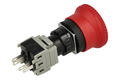 Switch; safety; push button; LAS1-BY-11TSB; ON-ON; mushroom; reset by turn; 1 way; red; no backlight; bistable; solder; 5A; 250V AC; Onpow Switch; safety; push button; LAS1-BY-11TSB; ON-ON; mushroom; reset by turn; 1 way; red; no backlight; bistable; solder; 5A; 250V AC; Onpow