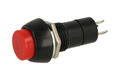 Switch; push button; PS11ARD; OFF-ON; red; no backlight; solder; 2 positions; 1A; 250V AC; 12mm; 29mm Switch; push button; PS11ARD; OFF-ON; red; no backlight; solder; 2 positions; 1A; 250V AC; 12mm; 29mm