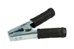Krokodylek; K600A; czarny; 165mm; zaciskany; 600A; stal cynkowana Krokodylek; K600A; czarny; 165mm; zaciskany; 600A; stal cynkowana