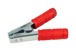 Krokodylek; K600A; czerwony; 165mm; zaciskany; 600A; stal cynkowana Krokodylek; K600A; czerwony; 165mm; zaciskany; 600A; stal cynkowana