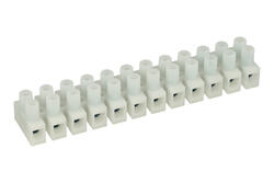 Łączówka; listwa elektryczna; DG8HS-0; 12 torów; R=8,20mm; 14,3mm; 15A; 450V; na przewód; proste; otwór okrągły; śruba prosta; śrubowy; poziomy; 0,5÷4mm2; biały; Degson; RoHS Łączówka; listwa elektryczna; DG8HS-0; 12 torów; R=8,20mm; 14,3mm; 15A; 450V; na przewód; proste; otwór okrągły; śruba prosta; śrubowy; poziomy; 0,5÷4mm2; biały; Degson; RoHS
