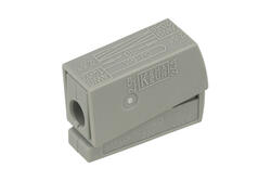 Złączka; instalacyjna; 224-101; 1 tor; 20,5mm; 24A; 400V; na przewód; proste; sprężynowy; 0,5÷2,5mm2; szary; Wago; RoHS Złączka; instalacyjna; 224-101; 1 tor; 20,5mm; 24A; 400V; na przewód; proste; sprężynowy; 0,5÷2,5mm2; szary; Wago; RoHS