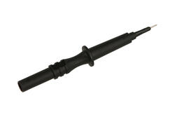 Test probe; 464-IEC-SW; black; 0,7mm; pluggable (4mm banana socket); 1A; 600V; 85mm; safe; Elektro-PJP; RoHS Test probe; 464-IEC-SW; black; 0,7mm; pluggable (4mm banana socket); 1A; 600V; 85mm; safe; Elektro-PJP; RoHS