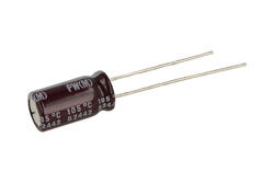 Capacitor; Low Impedance; electrolytic; UPW1C471MPD6; 470uF; 16V; UPW; fi 8x15mm; 3,5mm; through-hole (THT); tape; Nichicon; RoHS Capacitor; Low Impedance; electrolytic; UPW1C471MPD6; 470uF; 16V; UPW; fi 8x15mm; 3,5mm; through-hole (THT); tape; Nichicon; RoHS