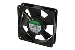 Wentylator; DP201AT2122HBT; 120x120x25mm; kulkowe; 230V; AC; 19W; 112m3/h; 45dB; 100mA; 2500RPM; konektory 2,8x0,3mm; Sunon; RoHS Wentylator; DP201AT2122HBT; 120x120x25mm; kulkowe; 230V; AC; 19W; 112m3/h; 45dB; 100mA; 2500RPM; konektory 2,8x0,3mm; Sunon; RoHS