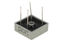 Mostek prostowniczy; KBPC3510W; 35A; 1000V; kostka; przewlekany (THT); typ FM 28,3x28,3x11mm; RoHS Mostek prostowniczy; KBPC3510W; 35A; 1000V; kostka; przewlekany (THT); typ FM 28,3x28,3x11mm; RoHS