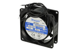 Wentylator; 8025B2HL; 80x80x25mm; kulkowe; 230V; AC; 14W; 30,6m3/h; 29dB; 70mA; 2550RPM; 2 przewody; Maxair (Ya-Cool); RoHS Wentylator; 8025B2HL; 80x80x25mm; kulkowe; 230V; AC; 14W; 30,6m3/h; 29dB; 70mA; 2550RPM; 2 przewody; Maxair (Ya-Cool); RoHS