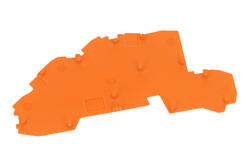 End cover; 2003-7692; orange; for TS35 DIN rail; Wago; RoHS End cover; 2003-7692; orange; for TS35 DIN rail; Wago; RoHS