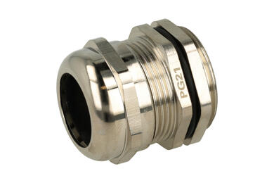 Dławnica; PG21 Metal Cable Gland; mosiądz niklowany; IP68; PG21; 10÷16mm; 27mm; Howo; RoHS Dławnica; PG21 Metal Cable Gland; mosiądz niklowany; IP68; PG21; 10÷16mm; 27mm; Howo; RoHS
