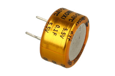 Kondensator; elektrolityczny; podtrzymania napięcia; 0,1F; 5,5V; SP-5R5-D104VYC; 20%; fi 13,5x7,5mm; 5mm; poziomy; przewlekany (THT); -25...+70°C; 75Ohm; 1000h; OMOXI; RoHS Kondensator; elektrolityczny; podtrzymania napięcia; 0,1F; 5,5V; SP-5R5-D104VYC; 20%; fi 13,5x7,5mm; 5mm; poziomy; przewlekany (THT); -25...+70°C; 75Ohm; 1000h; OMOXI; RoHS