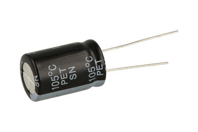 Capacitor; electrolytic; 2200uF; 25V; RT1; KE2200/25/13x21t; fi 13x21mm; 5mm; through-hole (THT); bulk; Leaguer; RoHS Capacitor; electrolytic; 2200uF; 25V; RT1; KE2200/25/13x21t; fi 13x21mm; 5mm; through-hole (THT); bulk; Leaguer; RoHS