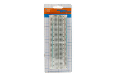 Circuit board; prototype; solderless; PSP830W; 830; 54x165; 2,54mm; 1pcs.; white Circuit board; prototype; solderless; PSP830W; 830; 54x165; 2,54mm; 1pcs.; white