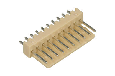 Wtyk; WF-10S; 10 torów; proste; 2,54mm; przewlekany (THT); 3A; 250V; RoHS Wtyk; WF-10S; 10 torów; proste; 2,54mm; przewlekany (THT); 3A; 250V; RoHS