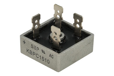 Mostek prostowniczy; KBPC1510; 15A; 1000V; kostka; konektory; typ FM 28,3x28,3x11mm; RoHS