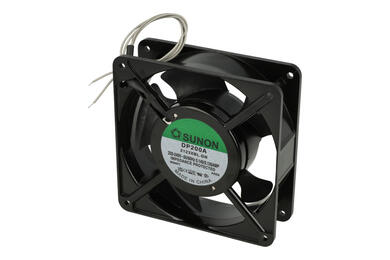 Wentylator; DP200A2123XBL; 120x120x38mm; kulkowe; 230V; AC; 22W; 164,9m3/h; 45dB; 140mA; 2850RPM; 2 przewody; Sunon; RoHS