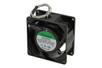 Fan; SF23080A2083HBL; 80x80x38mm; ball bearing; 230V; AC; 14W; 40,7m3/h; 32dB; 70mA; 2400RPM; 2 wires; Sunon; RoHS Fan; SF23080A2083HBL; 80x80x38mm; ball bearing; 230V; AC; 14W; 40,7m3/h; 32dB; 70mA; 2400RPM; 2 wires; Sunon; RoHS