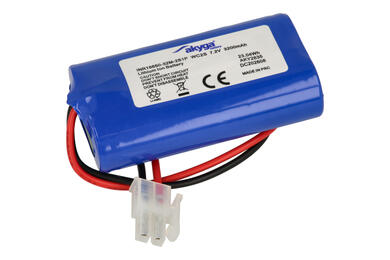 Akumulator; Li-Ion; INR18650-32M-2S1P WC2S; 7,2V; 3200mAh; 21x37x68mm; z przewodem 175mm+ złącze Cvilux CP-01102010; AKYGA; RoHS; 18650; z zabezpieczeniem PCM Akumulator; Li-Ion; INR18650-32M-2S1P WC2S; 7,2V; 3200mAh; 21x37x68mm; z przewodem 175mm+ złącze Cvilux CP-01102010; AKYGA; RoHS; 18650; z zabezpieczeniem PCM