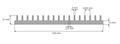 Radiator; P3698; 3,31kg/m; żebrowany; 150mm; 15mm; produkcja własna Piekarz Radiator; P3698; 3,31kg/m; żebrowany; 150mm; 15mm; produkcja własna Piekarz